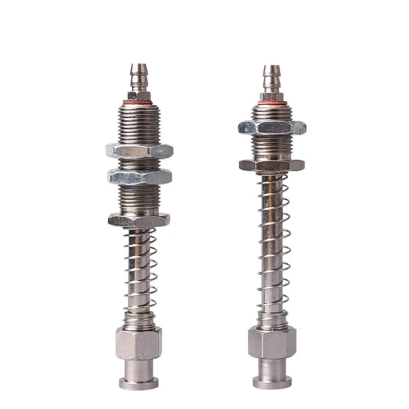 M12-07B Series Small Air Pneuamtic Parts Fixture Rubber Sucker Pad Silicone Vacuum Suction Cup Mount-BOLTTE