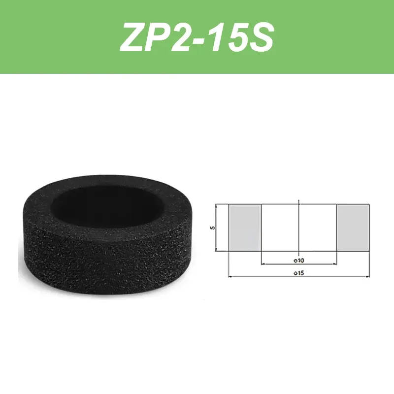 ZP2series sponge vacuum pad, ZP2-T04S-A3, zp2-T06S-A5,ZP2-T08S-A5, ZP2-T10S-B5,A external thread connection, B internal thread-BOLTTE