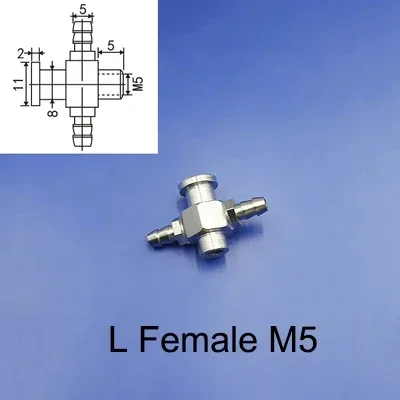 5PCS Manipulator Vacuum Sucker Fittings Hardware Adapter M4 M5 Thread Big Head Small Head Pneumatic Accessories Suction Cup Base-BOLTTE