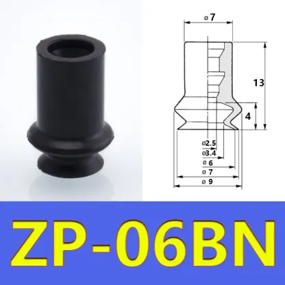  Vacuum Suction Cup Manipulator Accessories Industrial Pneumatic Accessories Strong Suction Nozzle Suction Cup Ring ZP-B-BOLTTE