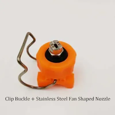 Clip Button Nozzle Front Treatment Buckle Coating Industrial Cleaning 