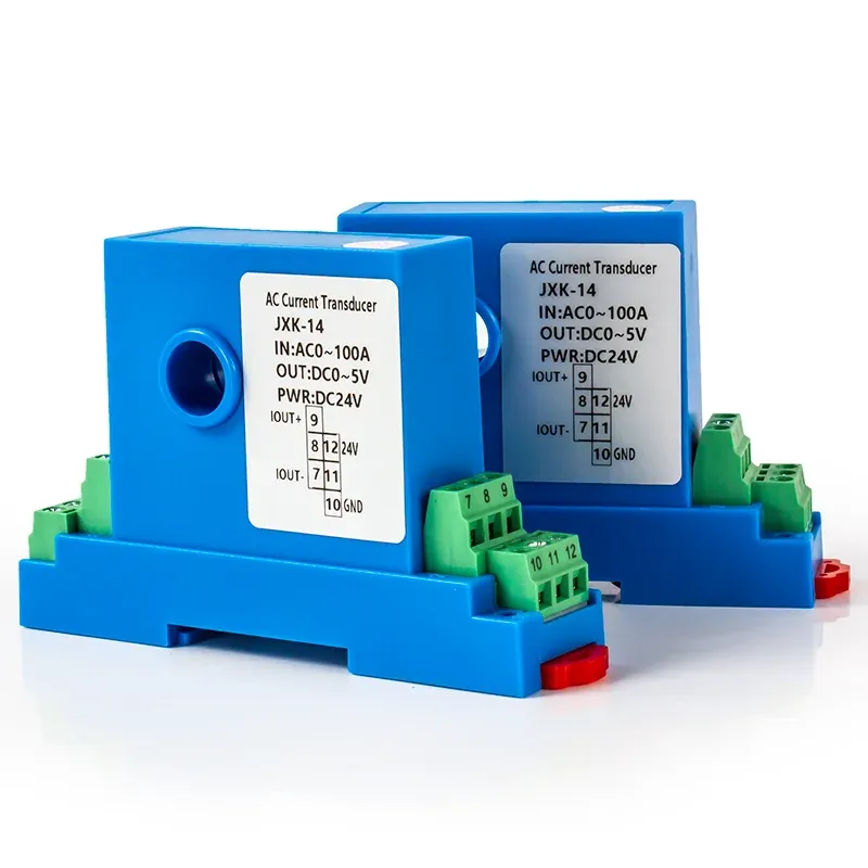 Hall DC Current Sensor Transmitter Output 4-20mA 0-5V rs485 Analog Signal 0-150A Input 12mm 15mm Hole Current Transformer-BOLTTE