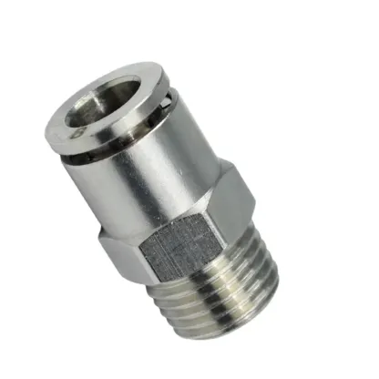 PC POC PL PH SL M5 M6 1/8" 1/4" 3/8" 1/2" BSP Male Female Elbow Tee Pneumatic Brass Push In Quick Connector Release Air Fitting-BOLTTE