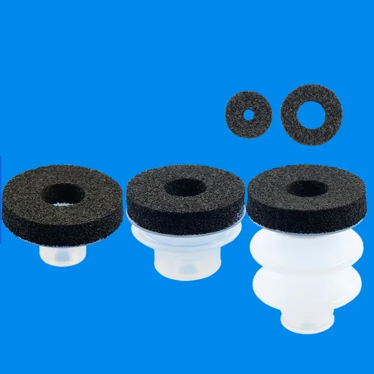 Vacuum suction cup manipulator accessories big head single double three-layer rough surface pneumatic sponge suction nozzle-BOLTTE