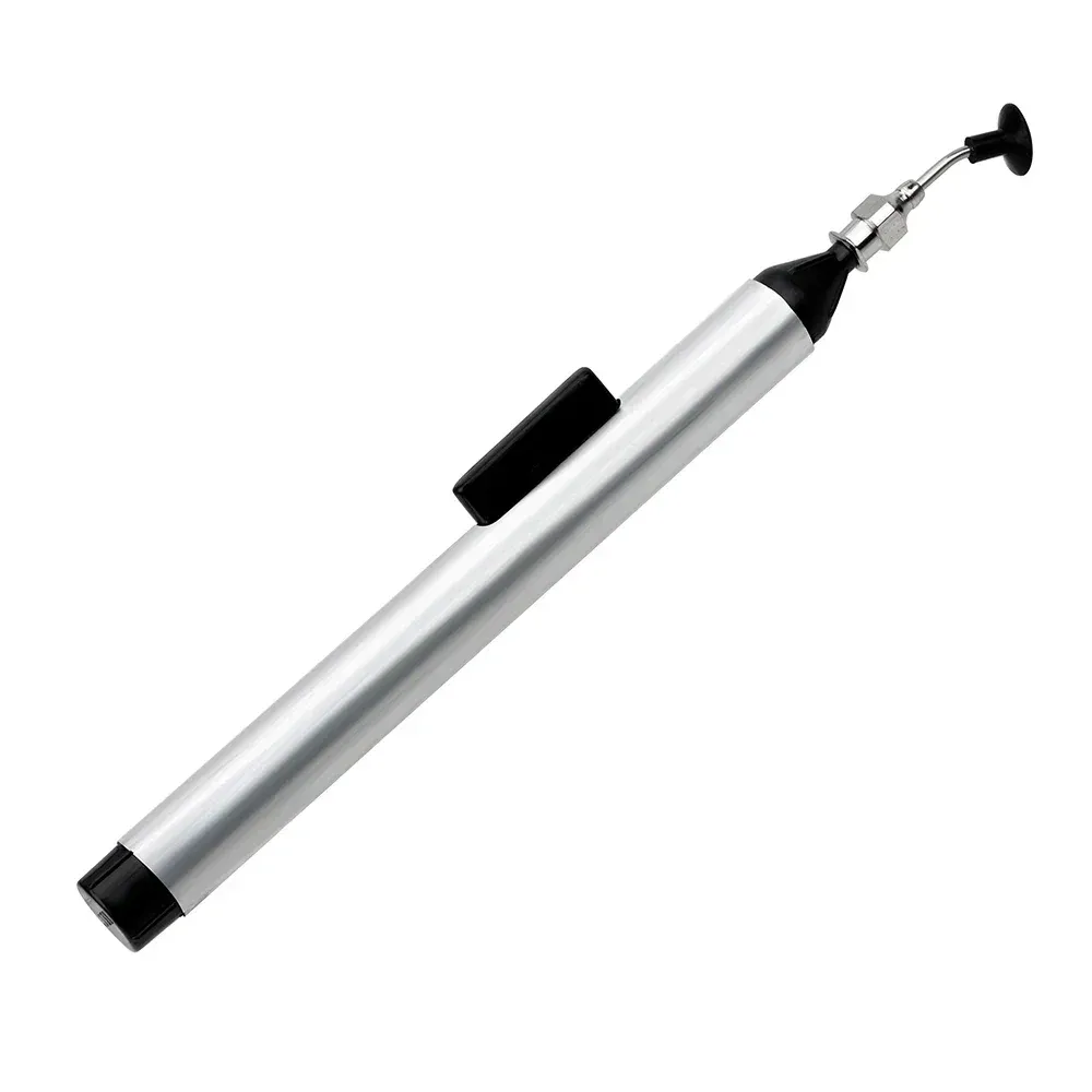 Manually Pumping Vacuum Suction Pen, IC Chip SMD Picker Hand Tool Set with 3 Sizes Suction Tips for Electronics & Lens Handling-BOLTTE