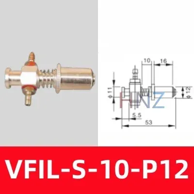 STAR aluminum suction fitting VFIL1S20P12 big head suction cup seat manipulator accessories Pneumatic tool-BOLTTE