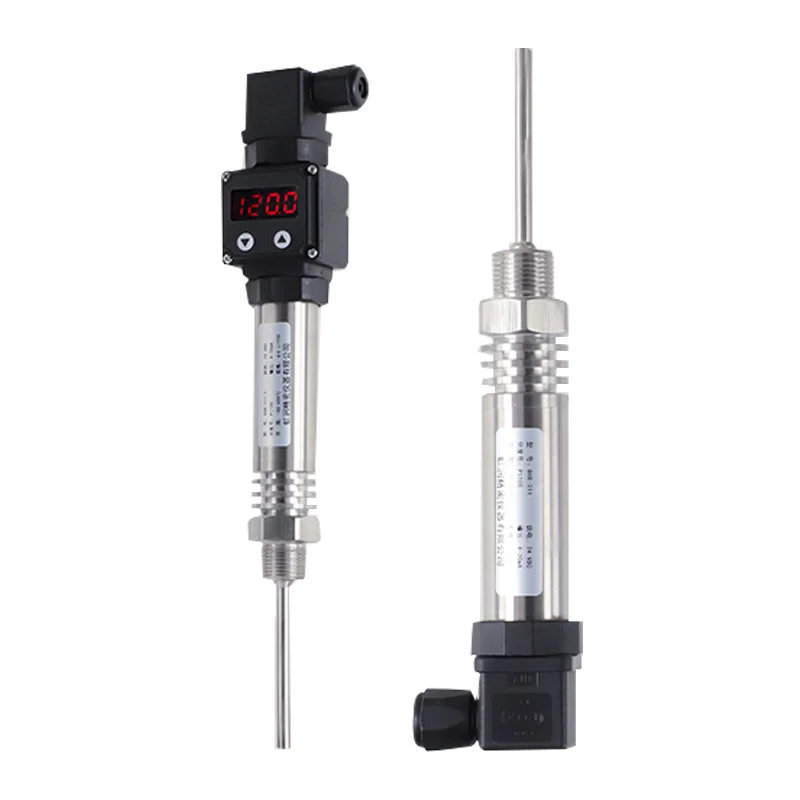 Integrated PT100 to 4-20mA 0-10V Temperature Sensor 10mm 50mm transmitter QDL80A-BOLTTE