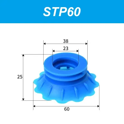 Industrial Flexible Packaging Bag STP35 STP60 Bag Opening Vacuum Suction Cup Robot Hand Grabbing Bag Small Lip Suction Cup-BOLTTE