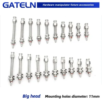Vacuum suction cup base Big head 11mm hardware manipulator fixture accessories pneumatic support tail air inlet-BOLTTE