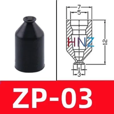 ZP-02/3/4/6/8/11/BT5/7, an industrial pneumatic accessory for SMC mini manipulator vacuum sucker.