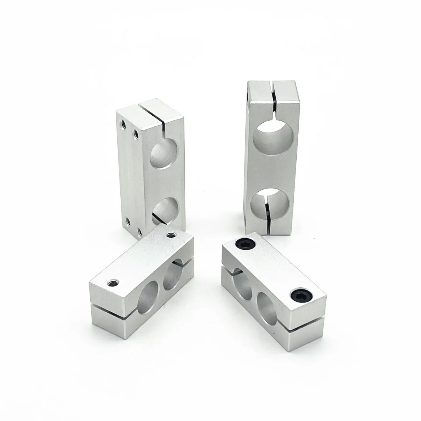 14mm~30mm Pillar Fixed Same Diameter Parallel Clamp Optical Shaft Steel Pipe Round Pipe Fixed Connectors-BOLTTE