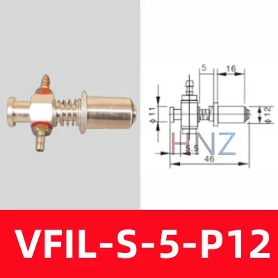STAR aluminum suction fitting VFIL1S20P12 big head suction cup seat manipulator accessories Pneumatic tool-BOLTTE