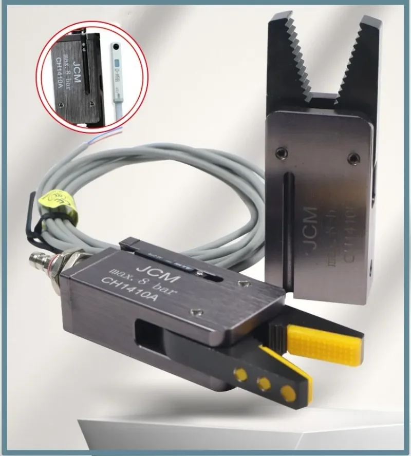 Magnetic sensing detection of JCM magnetic mini-fixture nozzle clamp CH1410A/B pneumatic clamp for manipulator parts-BOLTTE