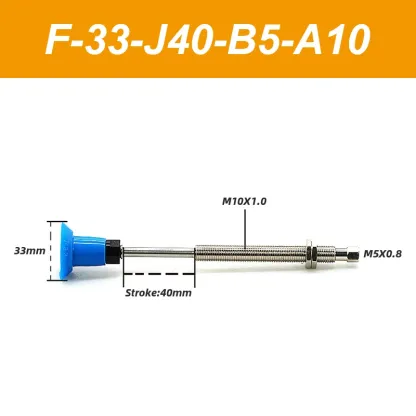 Open bag vacuum suction cup fittings film plastic bag open bag suction cup industrial F18 F22 F26 F33 manipulator vacuum nozzle