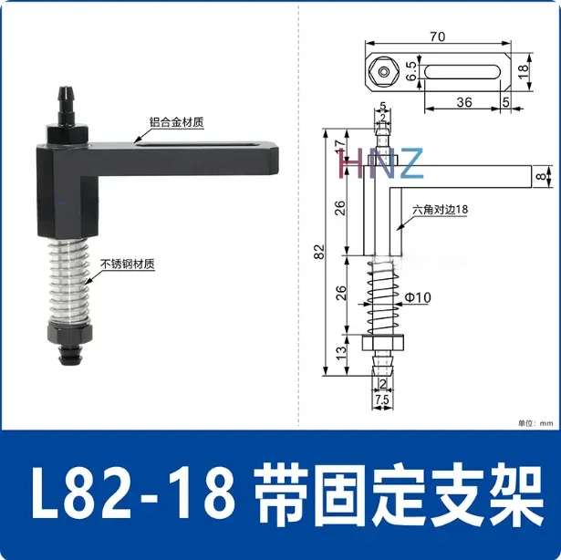 Manipulator Vacuum Suction Cup, Plastic Bracket Industrial Pneumatic Components High Quality L82/L85/L99/L115-BOLTTE