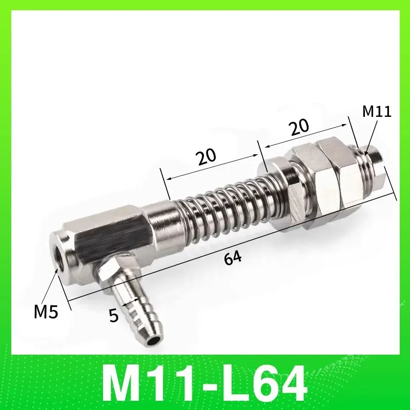 Pneumatic Manipulator Vacuum Sucker Bracket Single Side Intake Suction Cup Connecting Rod Match Suction Cups Vacuum Chucks Base-BOLTTE