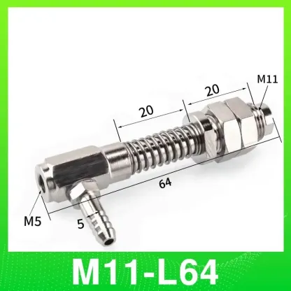 Pneumatic Manipulator Vacuum Sucker Bracket Single Side Intake Suction Cup Connecting Rod Match Suction Cups Vacuum Chucks Base-BOLTTE