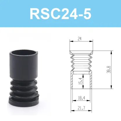 Manipulator suction cup industrial vacuum suction cup sucking egg spherical special vacuum suction cup nozzle silicone pneumatic-BOLTTE