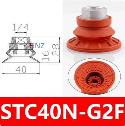 A-STC22/30/40/50/60/80/100/125 Metal sheet metal vacuum suction cup, strong rubber anti-skid
