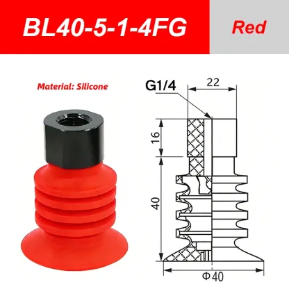 Vacuum Suction Cup Pneumatic Components Plastic Bag Manipulator BL30-5 BL40-5 BL50-5 Soft Bag