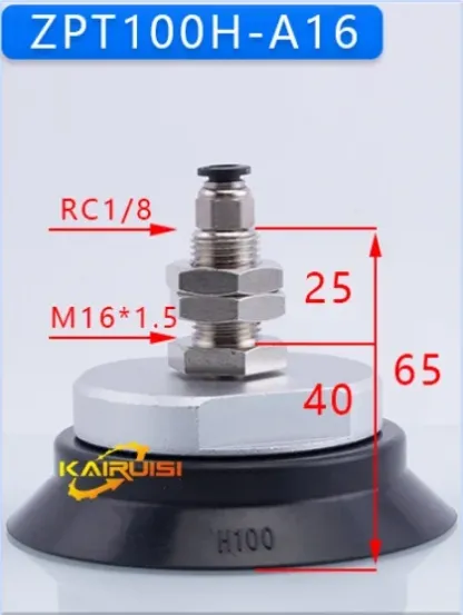 SMC heavy-duty industrial vacuum sucker manipulator sucker hardware set ZPT40-125HN-A14/A16.