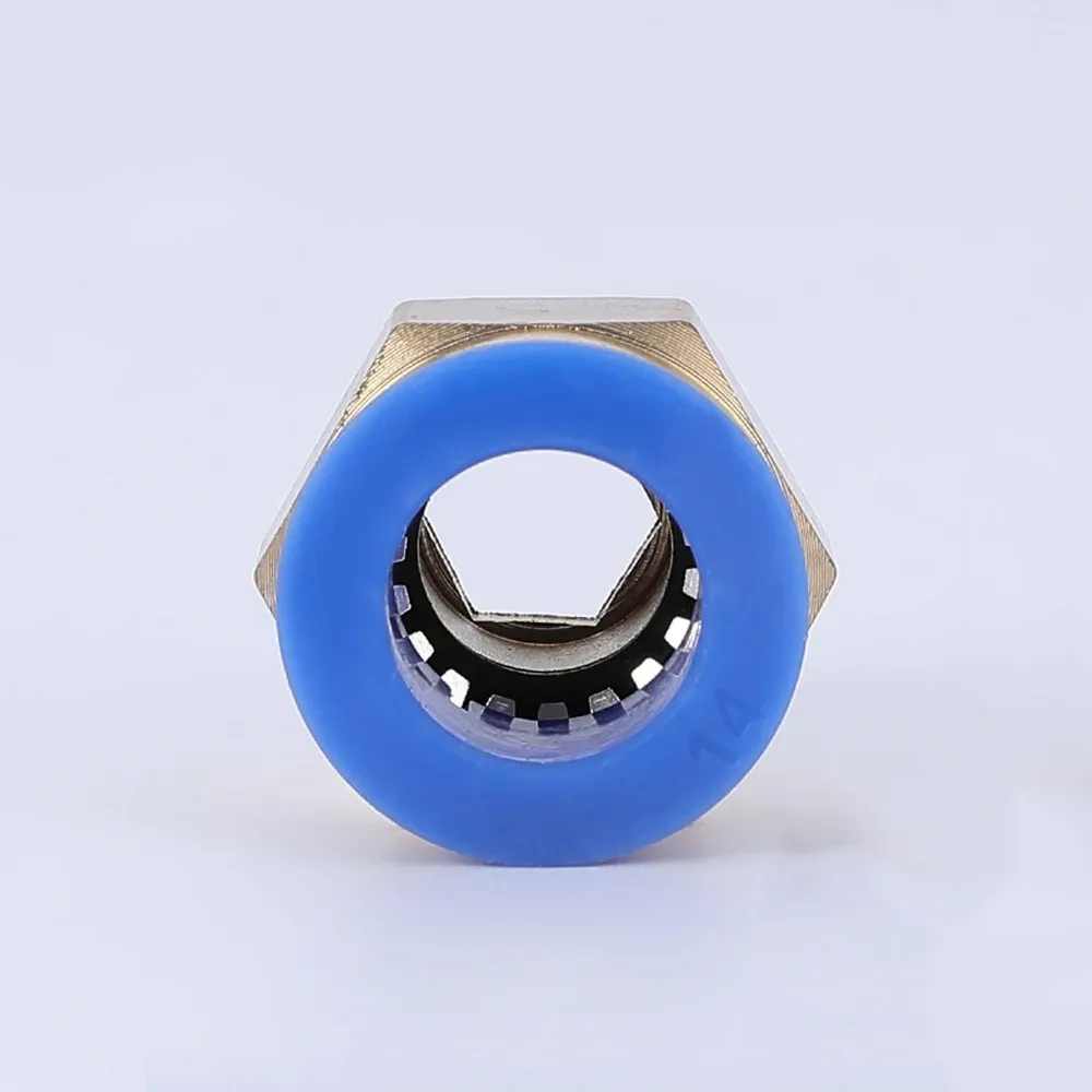 Pneumatic Fittings PC PC4/6-M6/M8/M10/M12 Male Metric Thread Pipe Connector Brass Push In Quick Connector Air Hose Plumbing-BOLTTE
