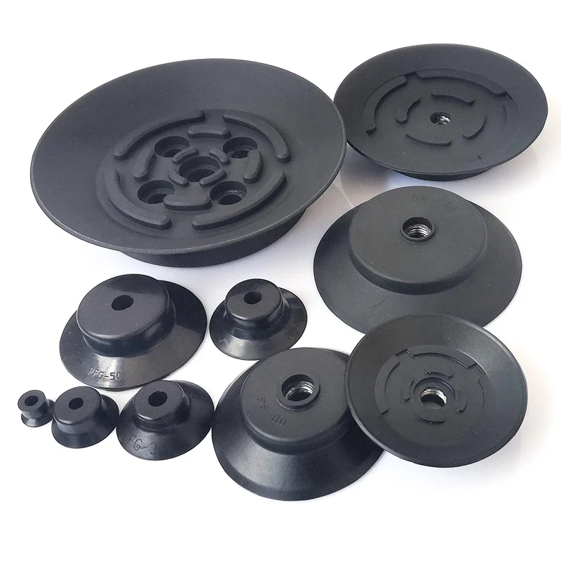 10pcs PFG Manipulator Accessories Vacuum Suction Cup for Injection Molding Machine Robot Hardware Silicone Suction Nozzle-BOLTTE