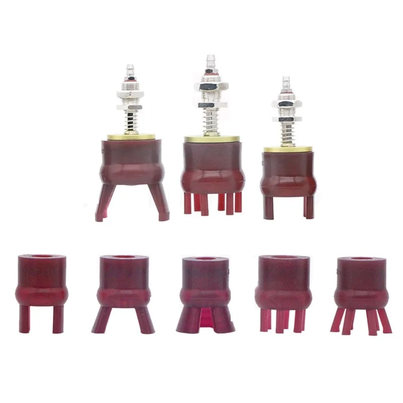 NS-10/15/20/30/40 Series Mini Flexible gripper fixture pneumatic vacuum suction cup mechanical accessories clamp with Fittings-BOLTTE