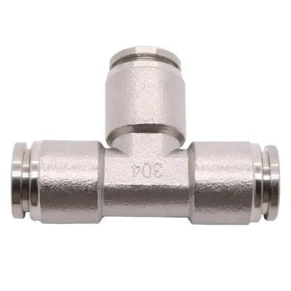 4 6 8 10 12 14 16 mm PU PM PV PE PY PZ PK Corss SA Pneumatic 304 Stainless Press Push In Quick Connector Release Air Fitting-BOLTTE