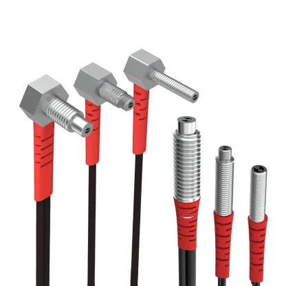 GTRIC Fiber Optic Sensor Probe Elbow Diffuse Reflection M3 M4 M6 1M 2M Cable Coaxial Non-Coaxial Optical Photoelectric Switch-BOLTTE