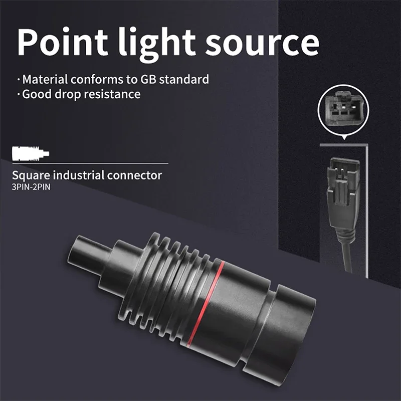 Industrial Vision Point Light Source for Mark Point Positioning Wafer Calibration And LCD Panel Micro-Component Inspection-BOLTTE