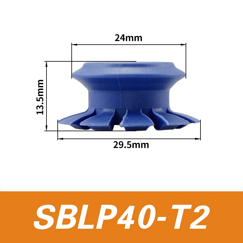 Vacuum suction cup SBLP30 40 50 accordion type film bag opening flexible packaging milk box industrial robot accessories-BOLTTE