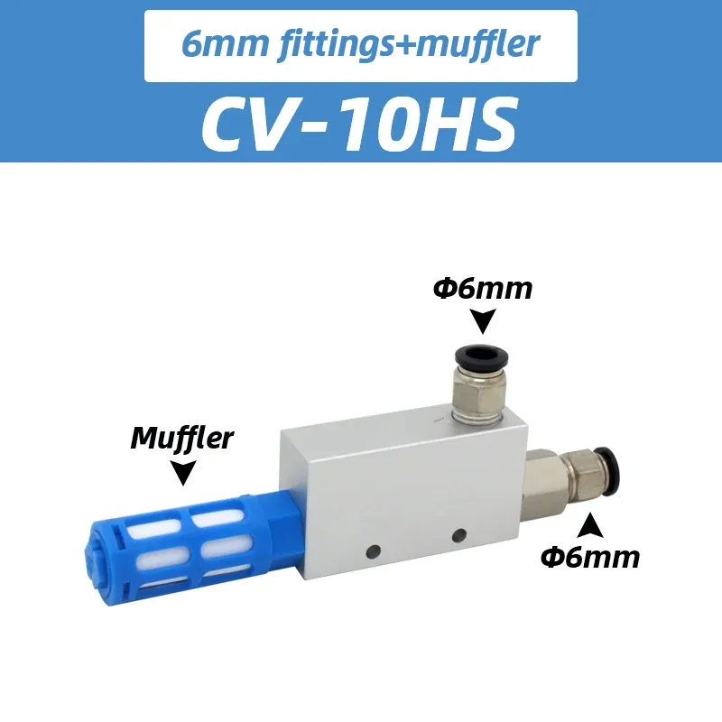 Vacuum generator CV-10HS CV-15HS 20HS 25HS 30HS  industrial negative pressure sucker  CV-10HSCK CV15/20/25HSCK Adjustable series-BOLTTE