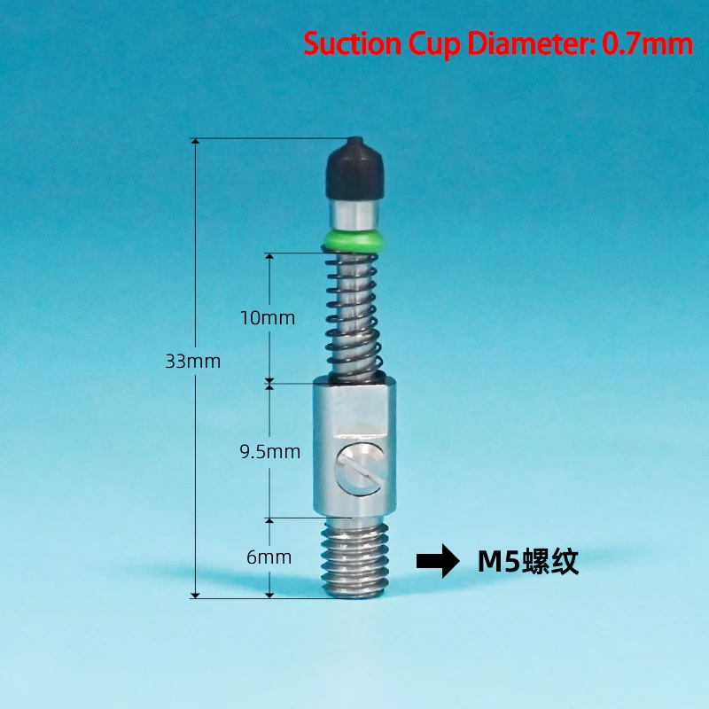 turtledove Nozzle Holder Base SMT Pick and Place Machine Vacuum sucker Pneumatic Robot Arm Automation Equipment 1mm 2mm-BOLTTE