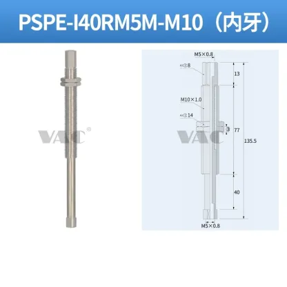 PSPE Series Fitting Bracket Shock-Absorbing Mount Built-in spring bracket with cushioning metal fittings PSPE-I10RM5M-M10-BOLTTE