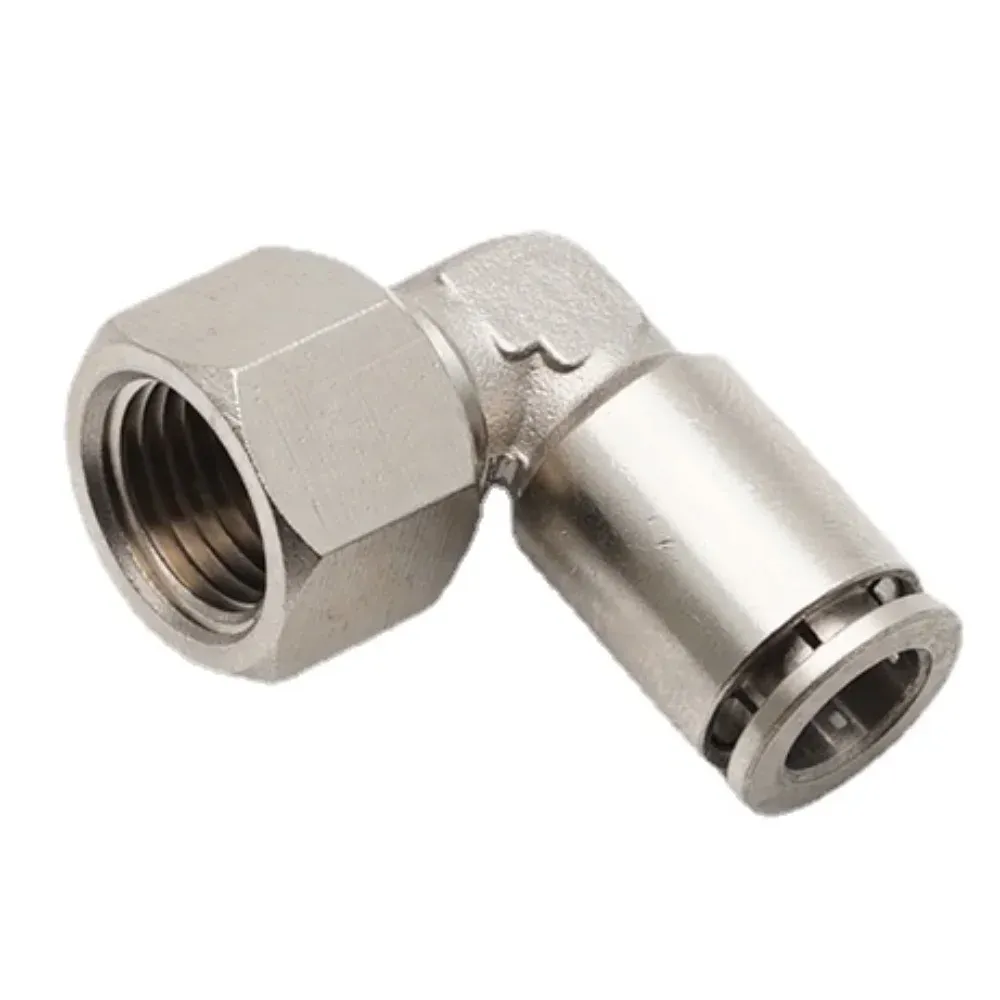 PC POC PL PH SL M5 M6 1/8" 1/4" 3/8" 1/2" BSP Male Female Elbow Tee Pneumatic Brass Push In Quick Connector Release Air Fitting-BOLTTE