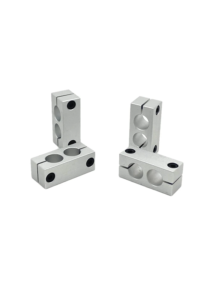 14mm~30mm Pillar Fixed Same Diameter Parallel Clamp Optical Shaft Steel Pipe Round Pipe Fixed Connectors-BOLTTE