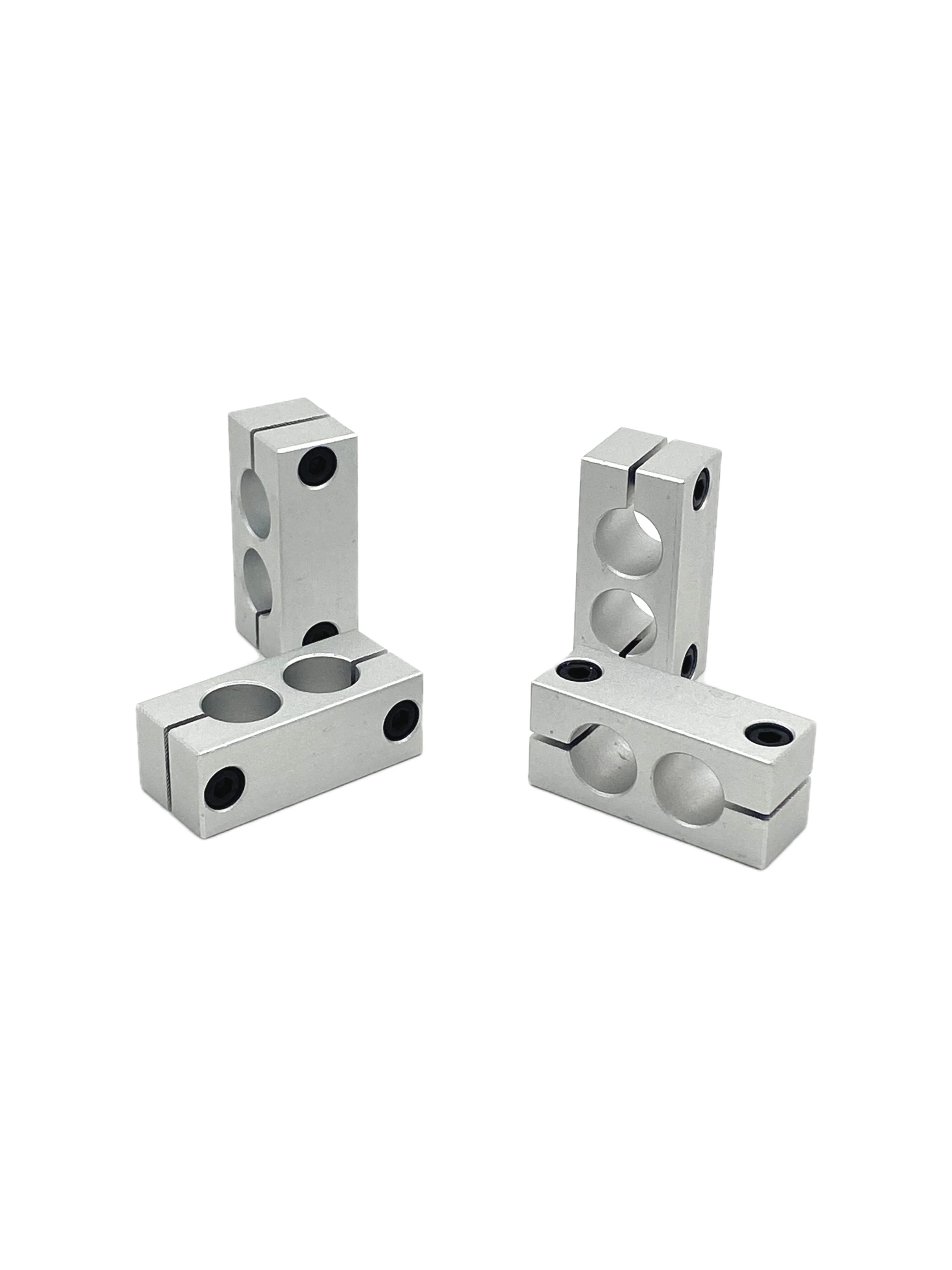 14mm~30mm Pillar Fixed Same Diameter Parallel Clamp Optical Shaft Steel Pipe Round Pipe Fixed Connectors-BOLTTE