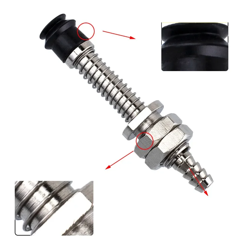 Eda manipulator vacuum chuck hardware WEH41-d6/d8-3/10/15/25 pneumatic accessories