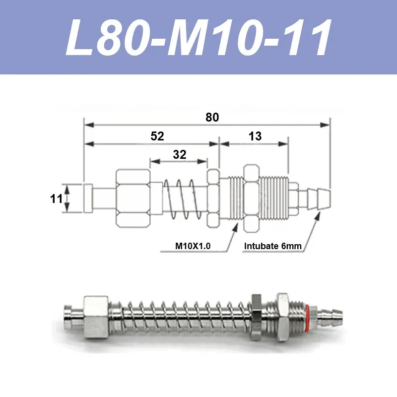 Vacuum suction cup base Big head 11mm hardware manipulator fixture accessories pneumatic support tail air inlet-BOLTTE