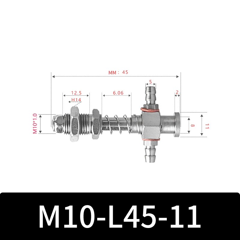 M10-11 Series Big Head Manipulator Pneuamtic Parts Fixture Rubber Sucker Pad Silicone Vacuum Suction Cup Mount-BOLTTE