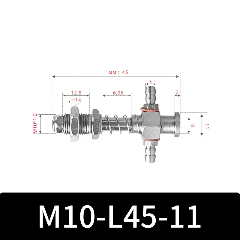 M10-11 Series Big Head Manipulator Pneuamtic Parts Fixture Rubber Sucker Pad Silicone Vacuum Suction Cup Mount-BOLTTE
