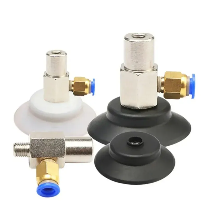 Pneumatic Vacuum Suction Cup Heavy-duty Sucker PFG PFYK-60 Large Power Silicone & NBR Mechanical Arm Robot Automation Tools-BOLTTE