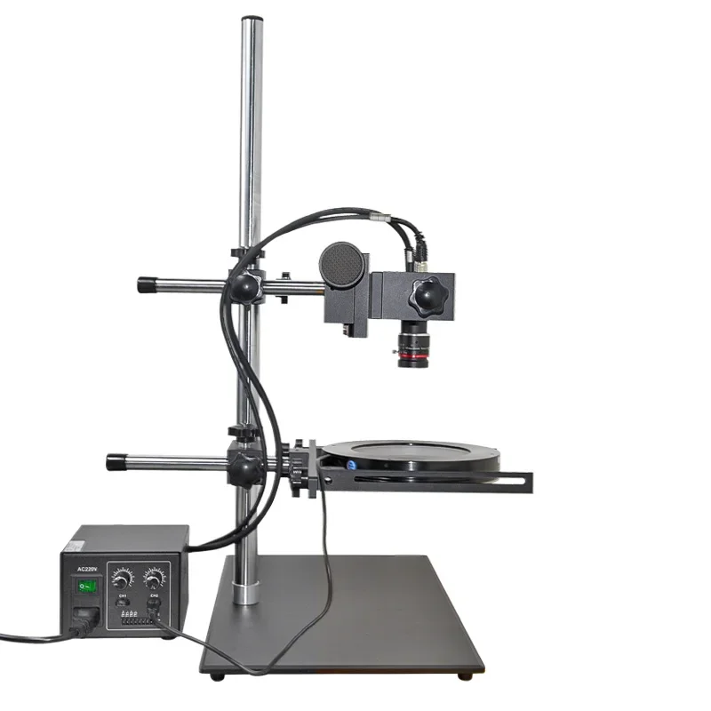 Industrial Machine Vision Fine-Tuning Stand | CCD Camera & LED Light Source Mount for Inspection-BOLTTE