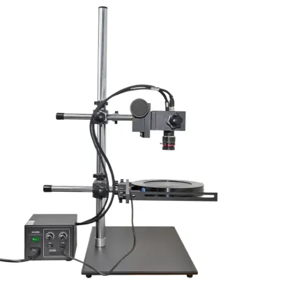 Industrial Machine Vision Fine-Tuning Stand | CCD Camera & LED Light Source Mount for Inspection-BOLTTE