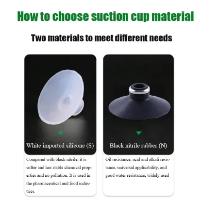  Vacuum Suction Cup Retaining Ring Manipulator Accessories Strong Suction Nozzle Silicone Suction Cup ZP-U-BOLTTE
