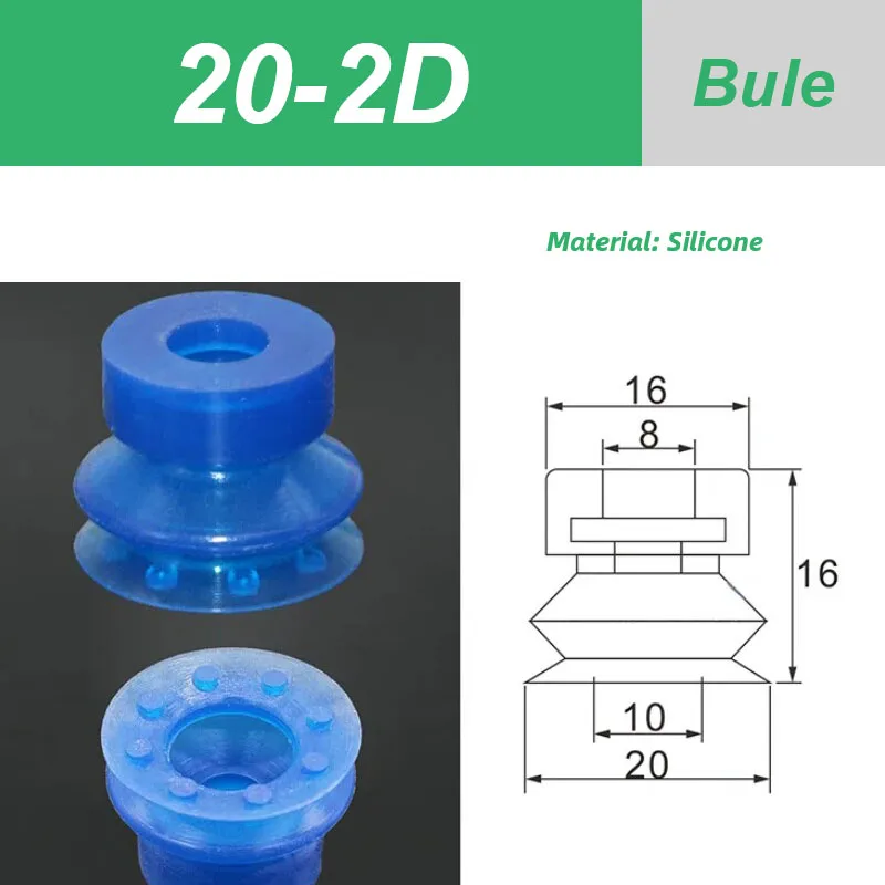 Packaging Machine Bag Opening Vacuum Suction Cup APEX20  K-27 F25 K3-3A 20-2 Robotic Arm Film Plastic Bag Accessories Pneumatic-BOLTTE