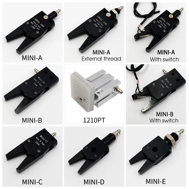 hofujng Pneumatic MINI gripper J1080/1060 Manipulator Accessories Mechanical Fixture Water Spout Clip for industrial robot-BOLTTE