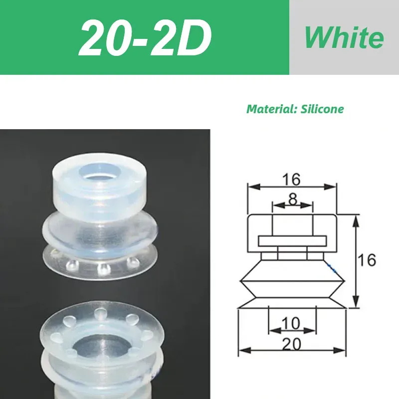 Packaging Machine Bag Opening Vacuum Suction Cup APEX20  K-27 F25 K3-3A 20-2 Robotic Arm Film Plastic Bag Accessories Pneumatic-BOLTTE