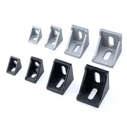20/10/5Pcs Corner Fitting Angle Aluminum Connector Bracket Fastener 2020 3030 4040 4545 for Aluminium Profile